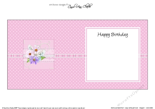 A Touch of Elegance Flowers, Pearls and Lace square landscape insert
