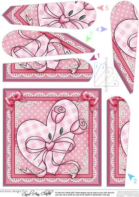 Lovin Heart - Fan Pyramage Topper