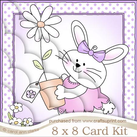 8 x 8 Little Bunny Kit with Scalloped Corners