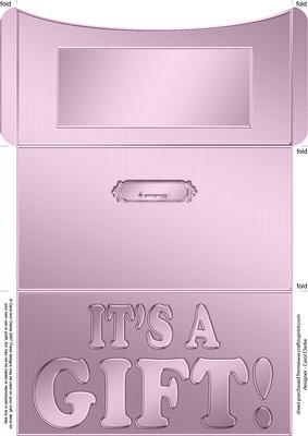 Elegant It's a Gift Money or Gift Wallet and Card