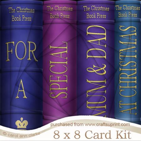8 x 8 Mum and Dad Xmas Books Twisted Tunnel Kit