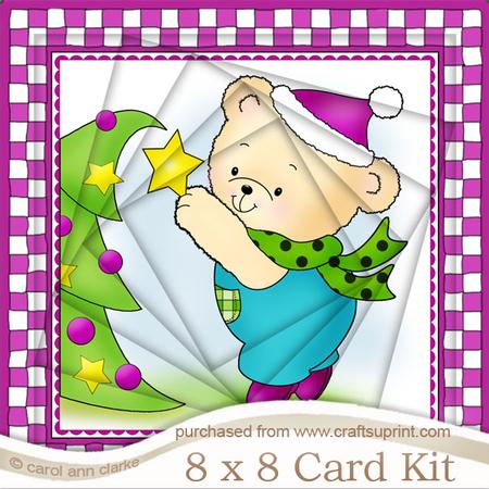 8 x 8 Robert's Xmas Tree Twisted Tunnel Card Kit