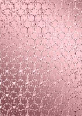 Metallic Snowflakes Backing Paper