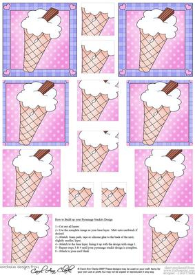 Sweet Treats - Pyramage sheet