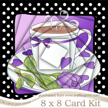 8 x 8 Time for Tea Kit with Twisted Pyramage