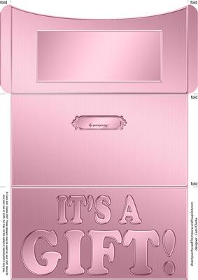 Elegant It's a Gift Money or Gift Wallet and Card