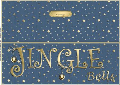 Large Dl Jingle Bells Quick Cut and Fold Card
