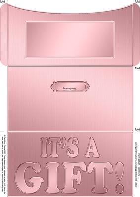 Elegant It's a Gift Money or Gift Wallet and Card