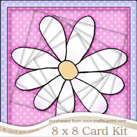 8 x 8 Daisy Twisted Tunnel Card Kit