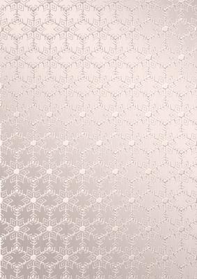 Metallic Snowflakes Vellum Sheet