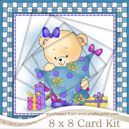 8 x 8 Rosie's Xmas Tree Twisted Tunnel Card Kit