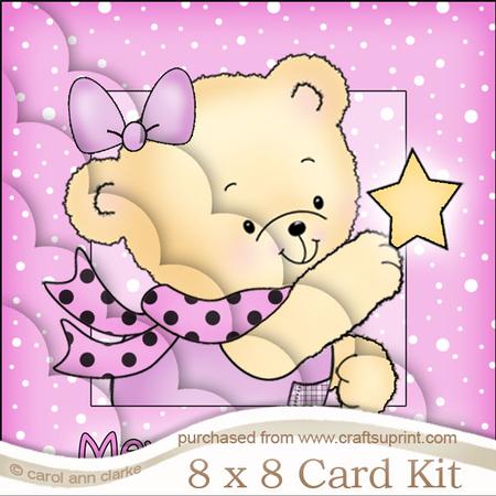 8 x 8 Rosie's Xmas Star Scalloped Corner Kit