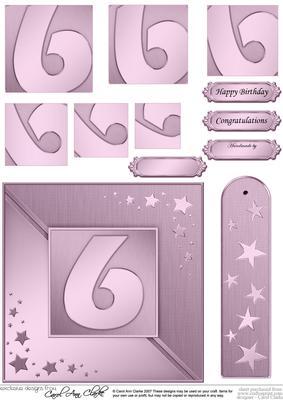 6th Metallic Age Quick Card with Twisted Pyramage