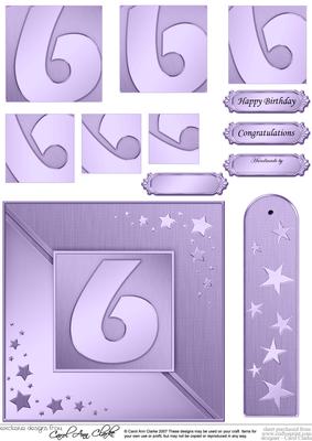 6th Metallic Age Quick Card with Twisted Pyramage