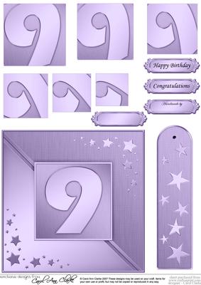 9th Metallic Age Quick Card with Twisted Pyramage