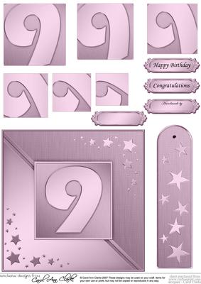 9th Metallic Age Quick Card with Twisted Pyramage