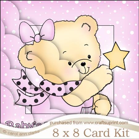 8 x 8 Rosie's Star Baby's 1st Xmas Scalloped Corner Kit