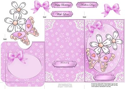 Fluttery Butterfly Lottery Wallet Card