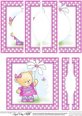 Rosie's Flower Quick Card with Circular Side Stacker