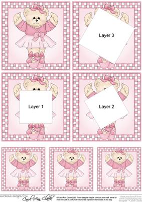 Ballet Bear Twisted Tunnel Topper