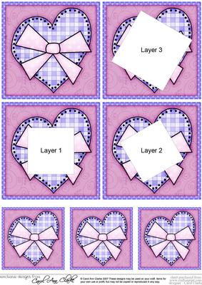 Funky Heart Twisted Tunnel Topper