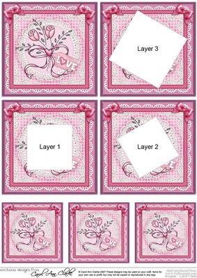 Lovely Roses - Twisted Tunnel Topper