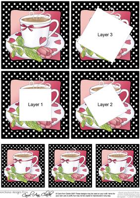 Time for Tea Twisted Tunnel Topper