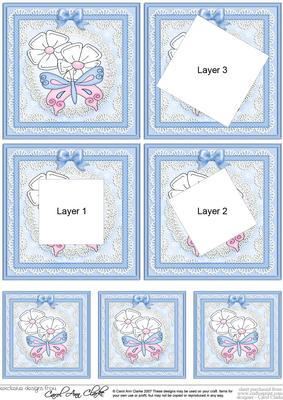 Fluttery Butterfly - Twisted Tunnel Topper