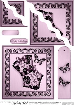 Elegant Boudoir - Wavey Corner Stacker