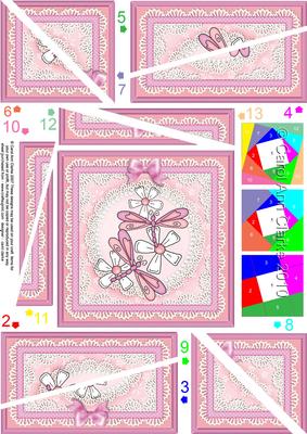 Dreamy Dragonflies & Daisies - Twisted Spiral Side Stacker