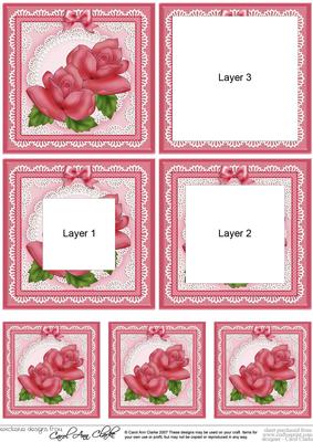 Just Roses Tunnel Topper