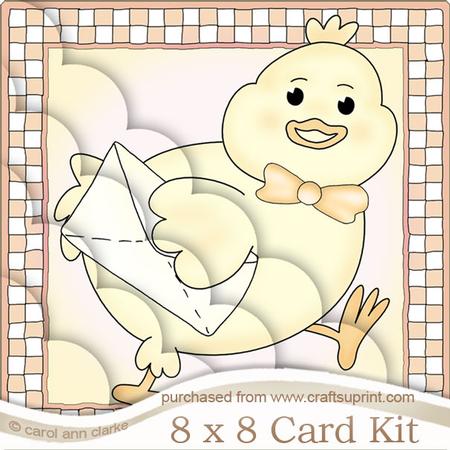 8 x 8 Little Chick Kit with Scalloped Corners
