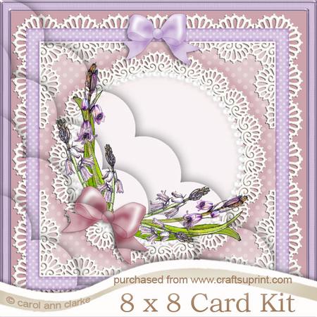 8 x 8 Bluebells Kit with Scalloped Corners