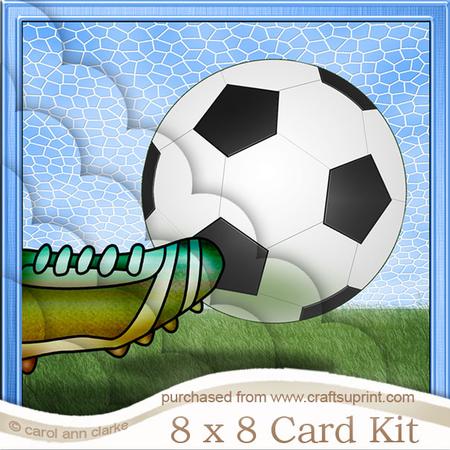 8 x 8 Football Kit with Scalloped Corners