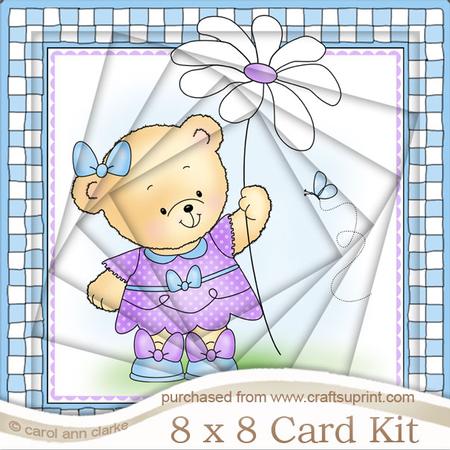 8 x 8 Rosie's Flower Twisted Tunnel Card Kit