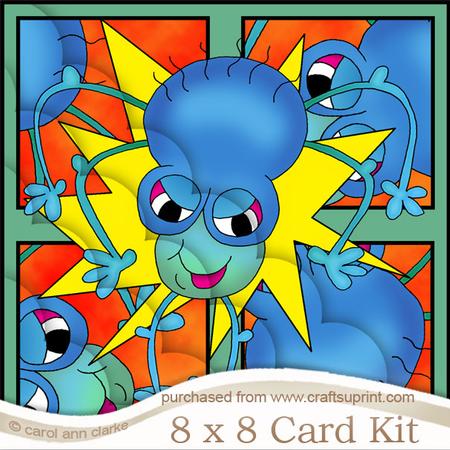 8 x 8 Aliens Kit with Scalloped Corners