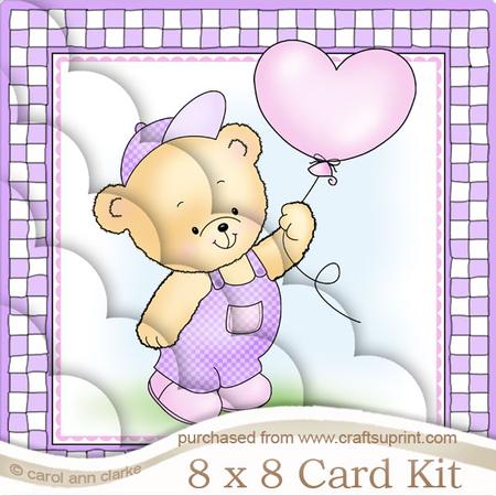 8 x 8 Robert's Balloon Kit with Scalloped Corners