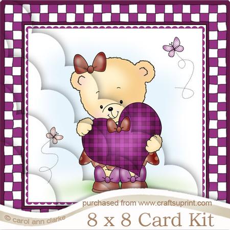 8 x 8 Rosie's Heart Kit with Scalloped Corners