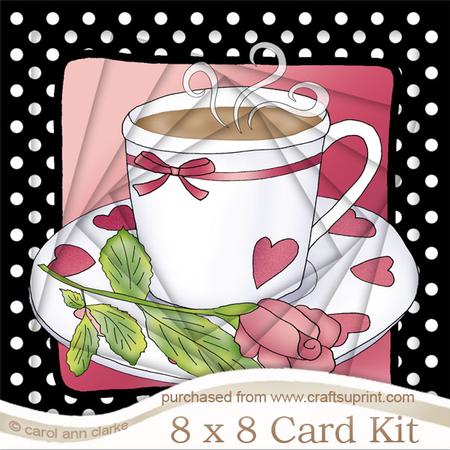 8 x 8 Time for Tea Twisted Tunnel Card Kit