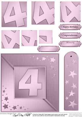 4th Metallic Age Quick Card with Twisted Pyramage