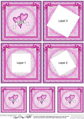 Love Hearts - Twisted Tunnel Topper