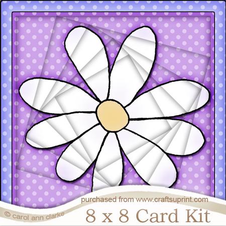8 x 8 Daisy Twisted Tunnel Card Kit