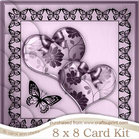 8 x 8 Elegant Romance Kit with Scalloped Corners