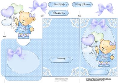Rosie's Balloon New Baby Lottery Wallet Card