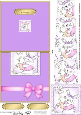 Little Bunny No-hole Over the Edge N Spiral Pyramid