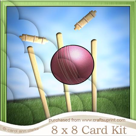 8 x 8 Cricket Kit with Scalloped Corners
