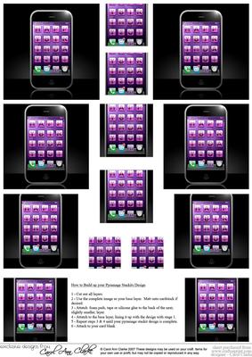 Smart Phone Fan Pyramage Topper