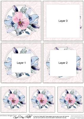 Posy and Pearls Tunnel Topper