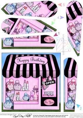 The Little Pamper Yourself Shop Fan Pyramage Topper