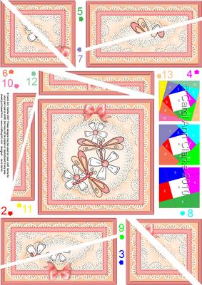 Dreamy Dragonflies & Daisies - Twisted Spiral Side Stacker